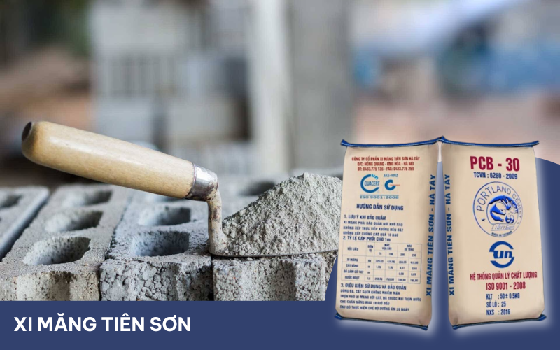 Cập nhật mức giá xi măng Tiên Sơn